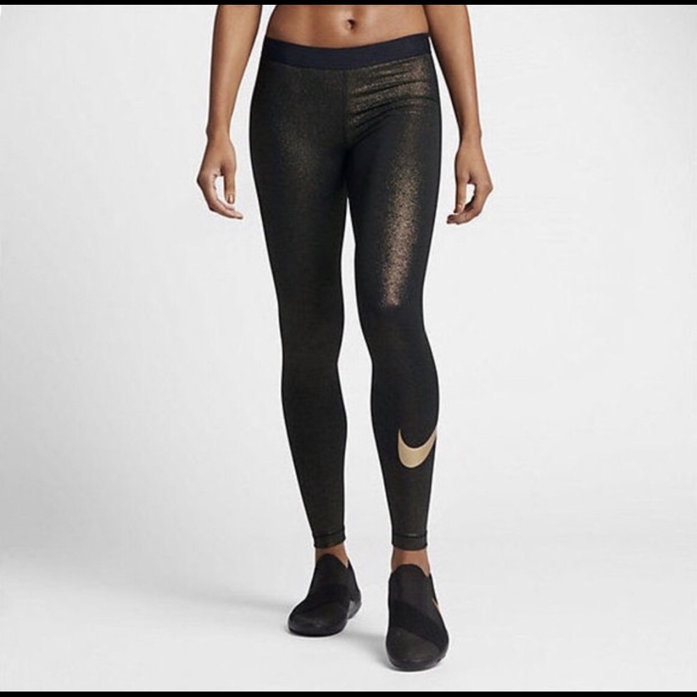 Nike Pro cool glitter legging! Full length
